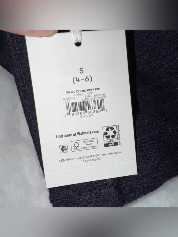 NEW free assembly sweater pants Blue - Image 5