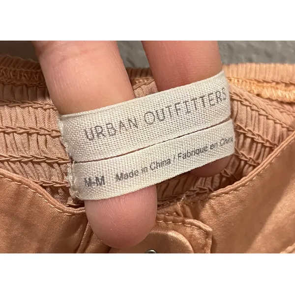 Urban Outfitters Silky Utility Spaghetti Straps Midi Dress - Image 3