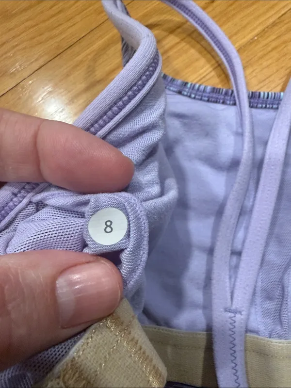 Lululemon power Y tank top with built in bra size 8 . - Image 7