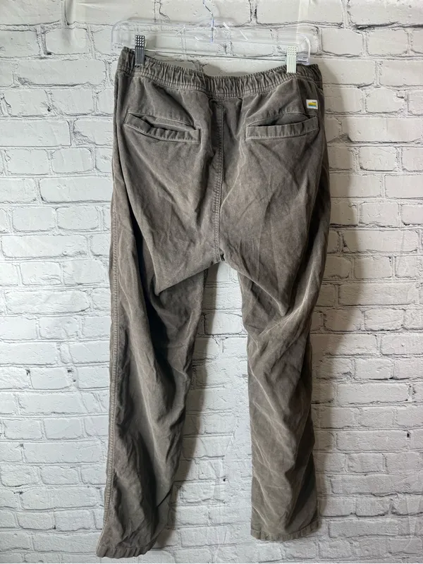 Vuori women’s brown draw string pants medium - Image 3