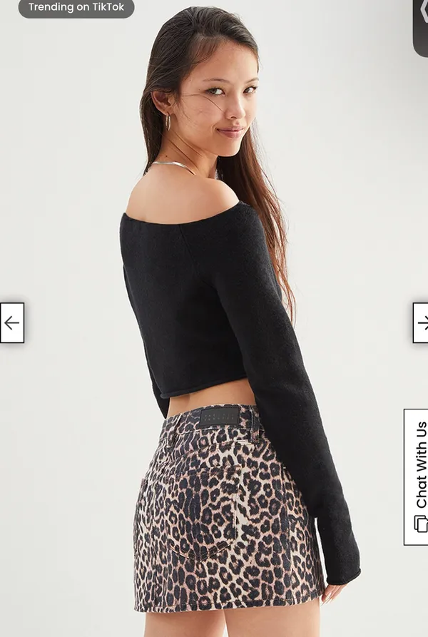 PacSun Cheetah skirt - Image 2