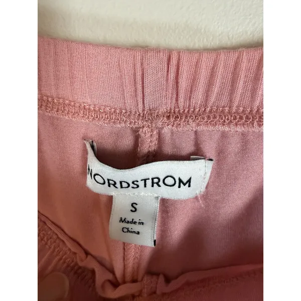 Nordstrom Pink Moonlit Eco Pajama Short Set Tencel Sz S NEW - Image 6
