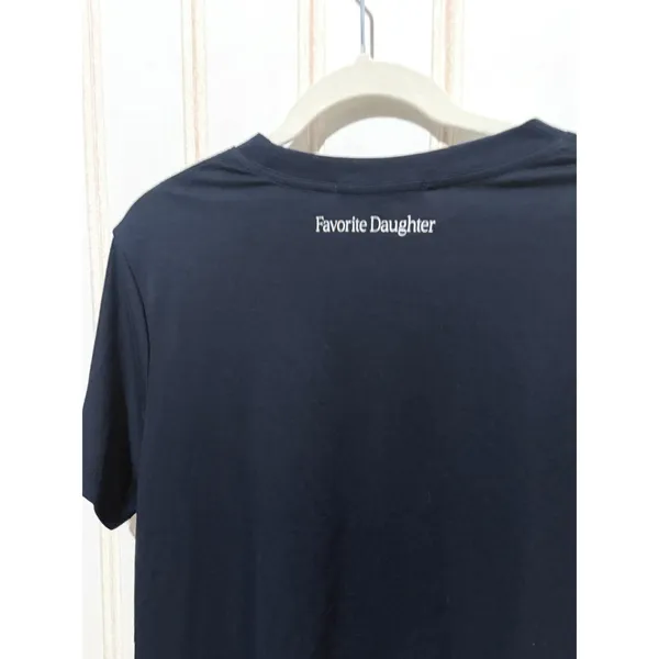 Favorite Daughter Favorite Grandma Graphic Tee Navy Blue Short Sleeve Medium - Image 7