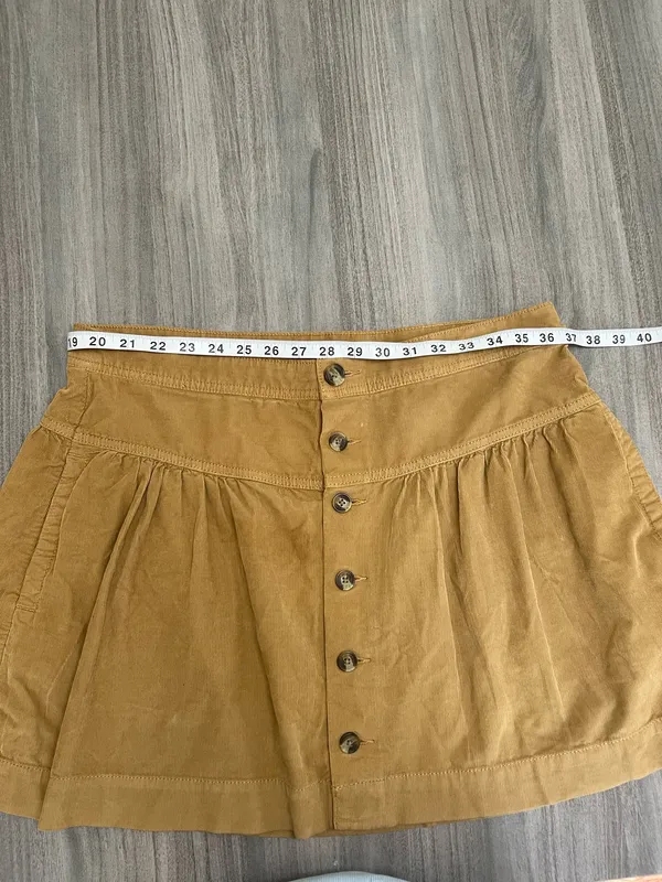 American Eagle Super High-Rise Tiered Corduroy Mini Skirt - Image 7