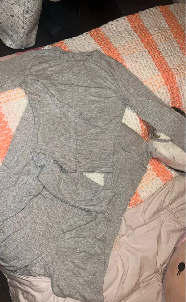 Another Chill Amazon Gray Lounge Set - Image 2