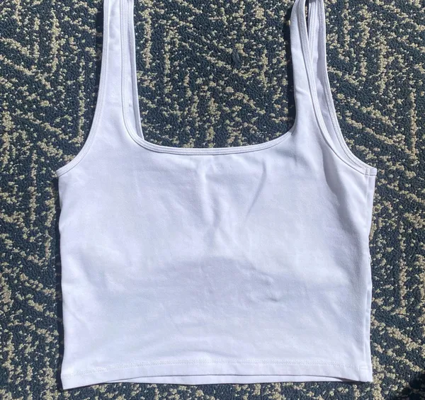 Abercrombie White Tank Top - Image 2