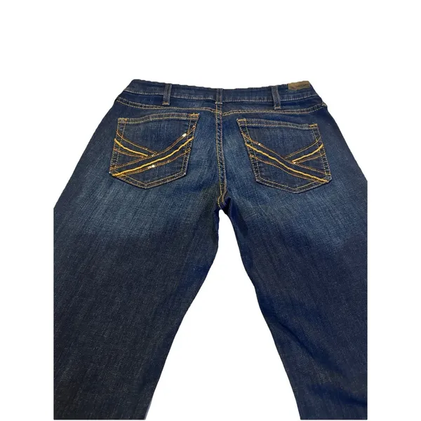 Ariat Denim Women's Demin Jeans Size 30S Mid Rise Flare Jeans - Image 4