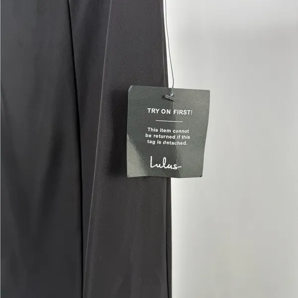 NWT Lulus Brilliantly Bold Strapless‎ Mermaid Maxi Dress in Black Size XS - Image 7