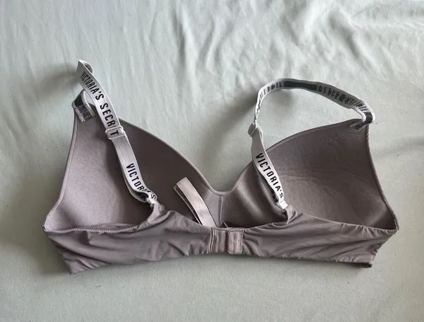 Victoria’s Secret Grey T-Shirt Wireless Bra - Image 2