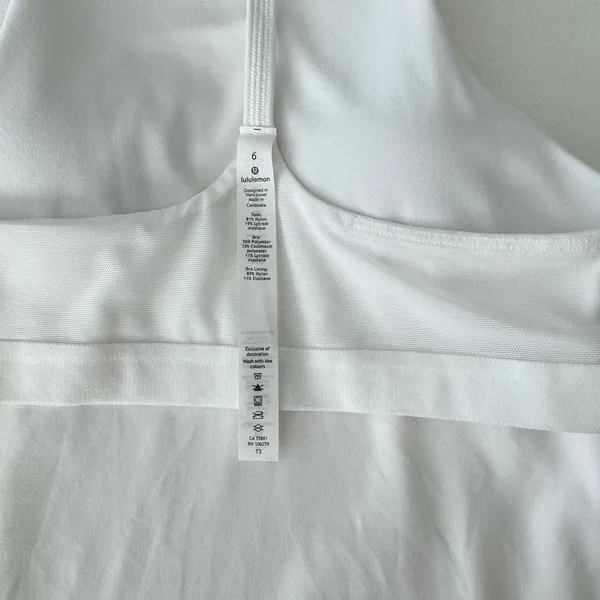 Lululemon Sun Setter Tank White - Image 8