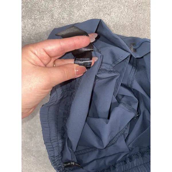 Backcountry On the Go 2.0‎ Pants Joggers Womens small Short Navy Blue Stretch - Image 6