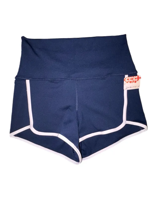 Free People Movement Island Time Shorts Midnight Navy Large New With Tags - Image 5