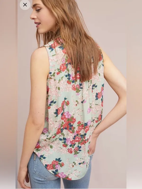 Anthropologie Gorgeous Meadow Rue blouse - Image 2