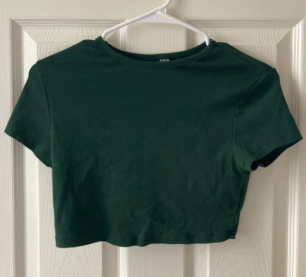 Basic Green Baby Tee - Image 2