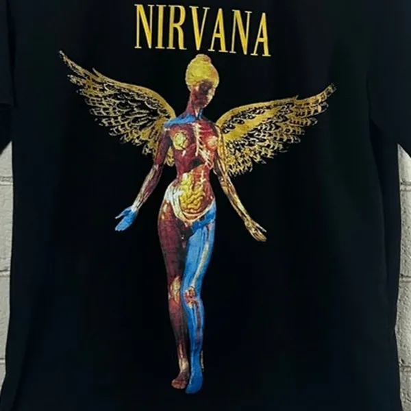 Nirvana Black Band Tee size XL - Image 8