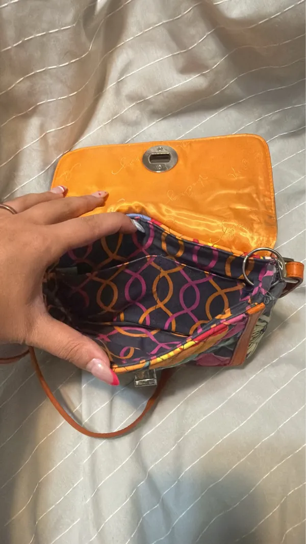 Vera Bradley Crossbody Bag Floral - Image 2