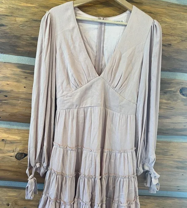 Saints & Secrets ELLIOT DRESS IN BLUSH - Image 3