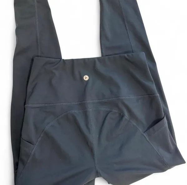 90 Degrees by Reflex Navy Leggings - Image 2