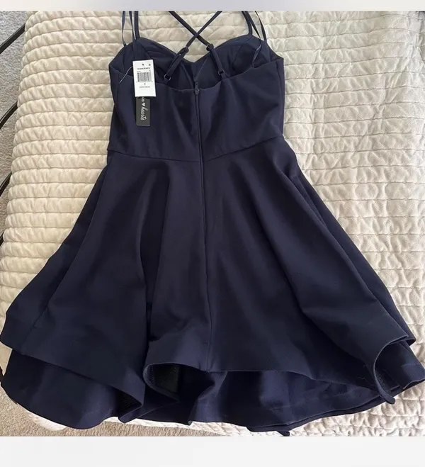Navy blue dress - Image 2