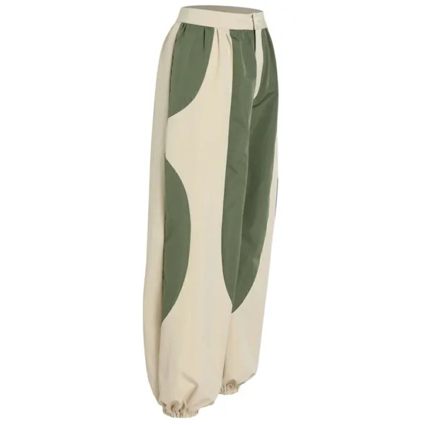 Cider Woven Patchy Jogger Pant Cream Green Size Large0 - Image 6