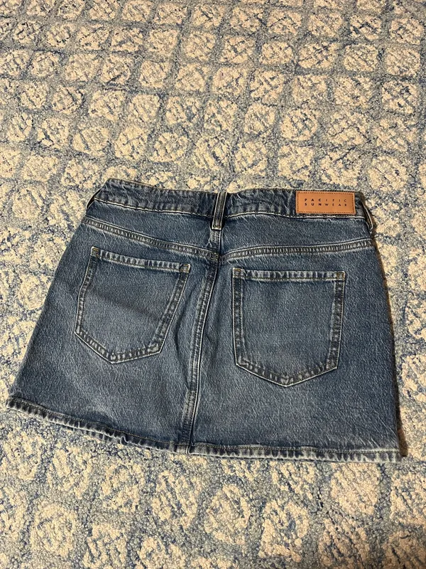PacSun Blue Denim Mini Skirt - Image 2