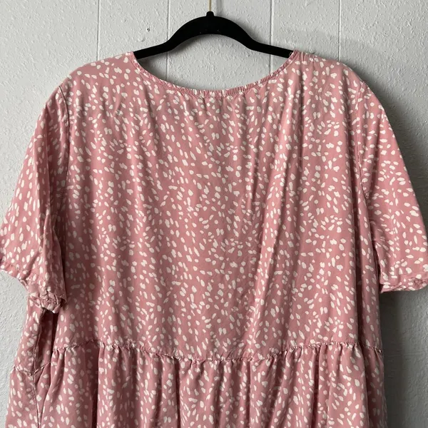 Dip Womens Top 3X Ruffle Hem Lightweight Relaxed Fairy Cottagecore Feminine - Image 7