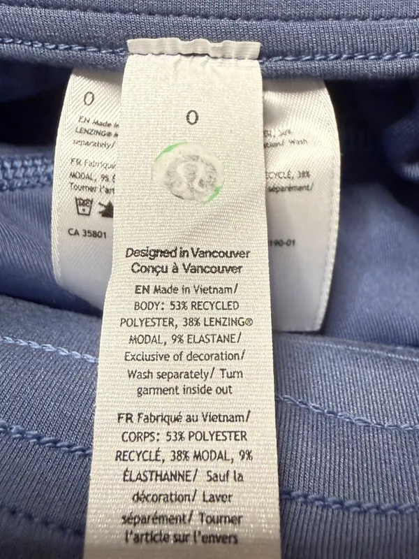 Lululemon Softstreme High-Rise Pant Women's 0 Brilliant Blue Active Athleisure - Image 15