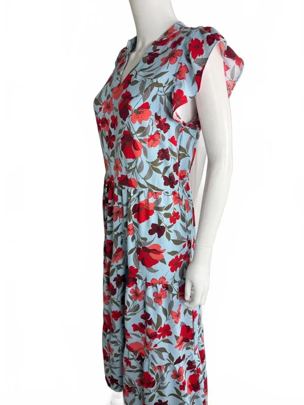 NWTs PrettyGarden Floral Midi Dress Size M - Image 3