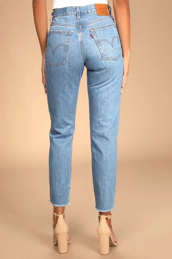 Levi's Wedgie Straight Jeans - Image 3