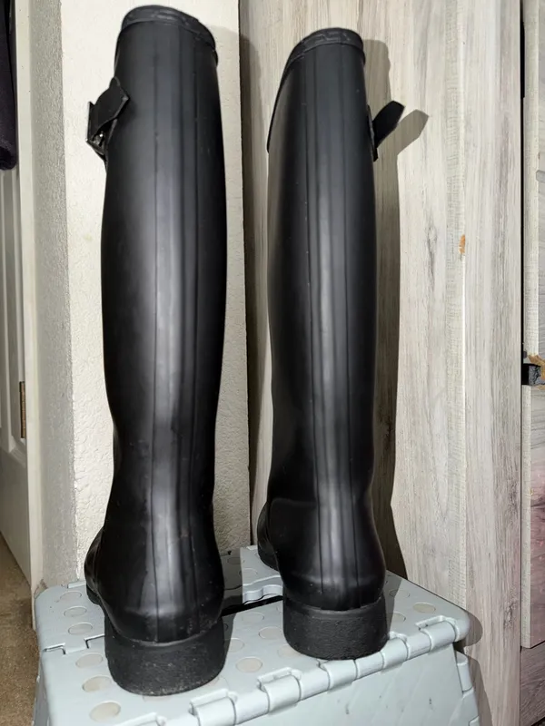 Hunter rain boots - Image 2