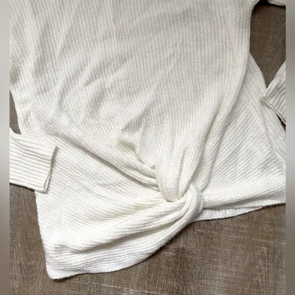 Aerie Offline Twist Front Sweater NWT XS Waffle Knit Ribbed Lounge Athleisure - Image 7