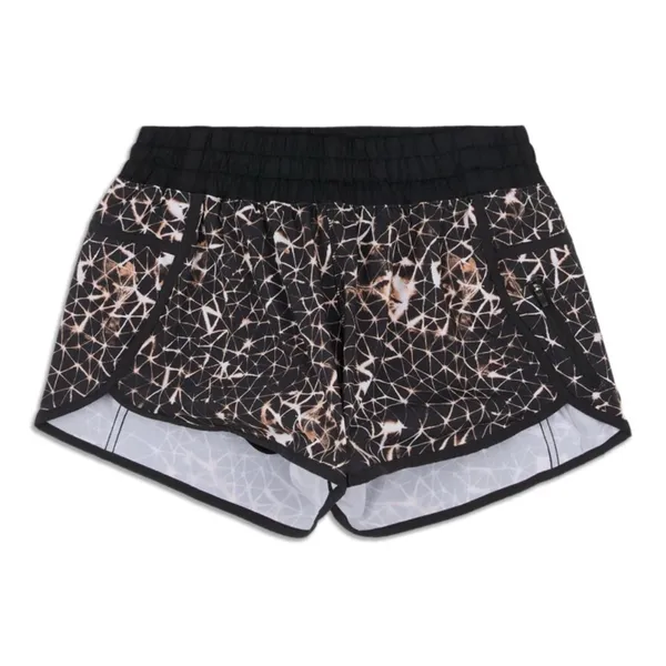 LIKE NEW LULULEMON RARE black peach and white shorts - Image 2