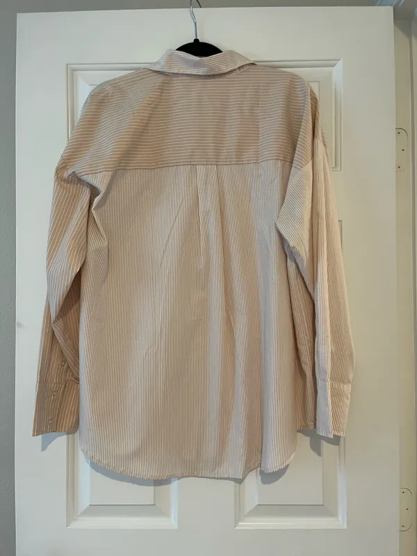Abercrombie Oversized Button Down Shirt - Image 3