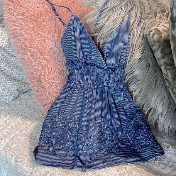 Spaghetti Strap Wrap Cutesy Top - Image 8