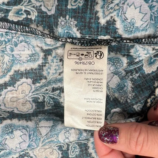 By Anthropologie Henley Peasant Blouse S - Image 10