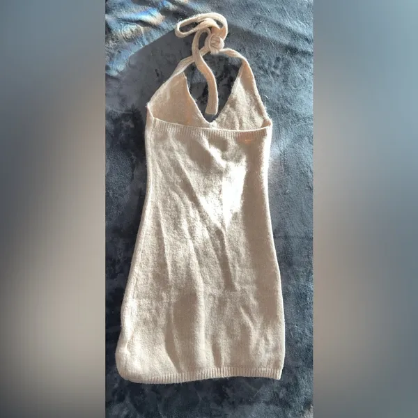 Princess Polly Blair Mini Dress in Beige Size XS/S - Image 10