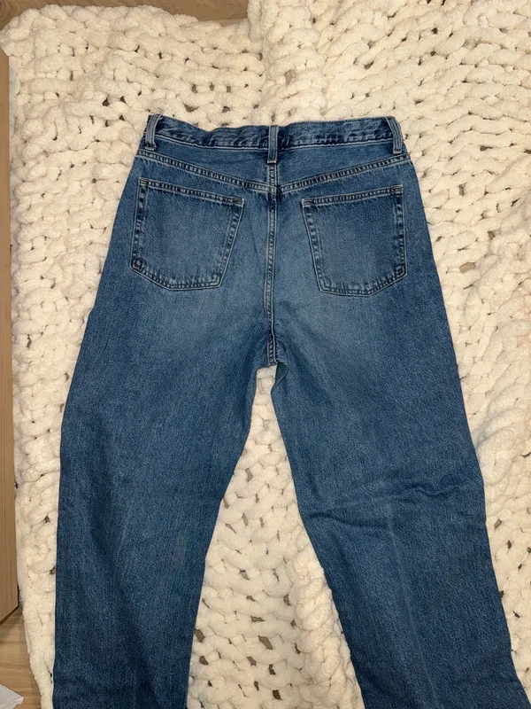 Denim Jeans Uniqlo Straight Leg women’s - Image 3