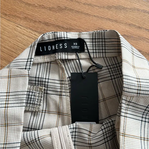 Lioness plaid skort - Image 3