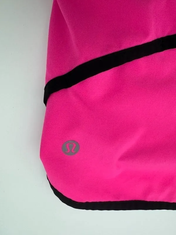 Lululemon Run Speed Shorts Raspberry Glo Light Pink Brief Lined Women's Size 6 - Image 5