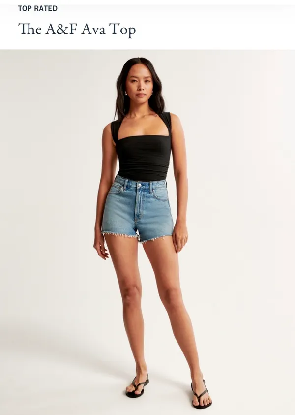 Abercrombie Tank Top Black - Image 2