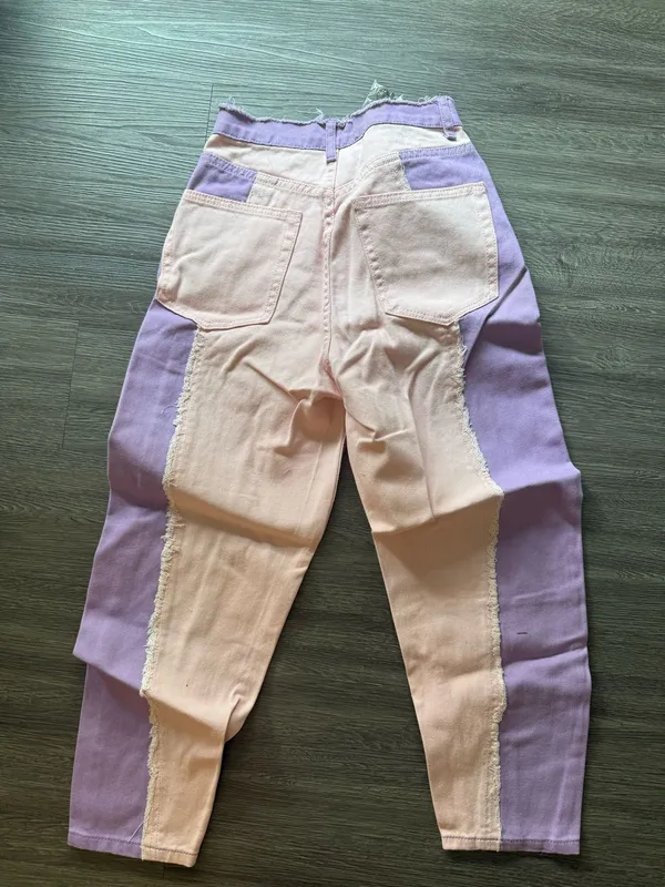 Adika pink and purple jeans  - Image 2