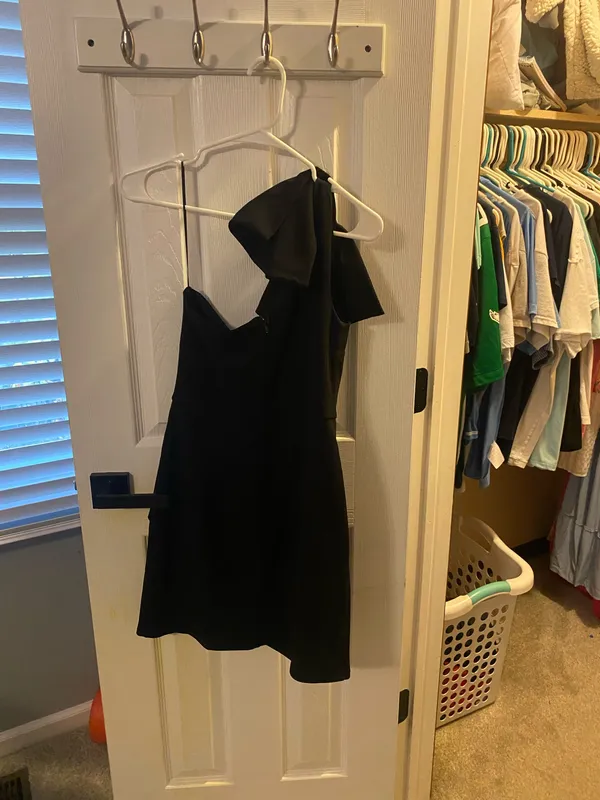 One shoulder cocktail dress Black Size M - Image 2