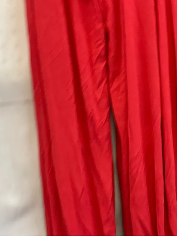 FP Movement by Free People Red Cutout Spaghetti-Strap Jumpsuit - Image 10