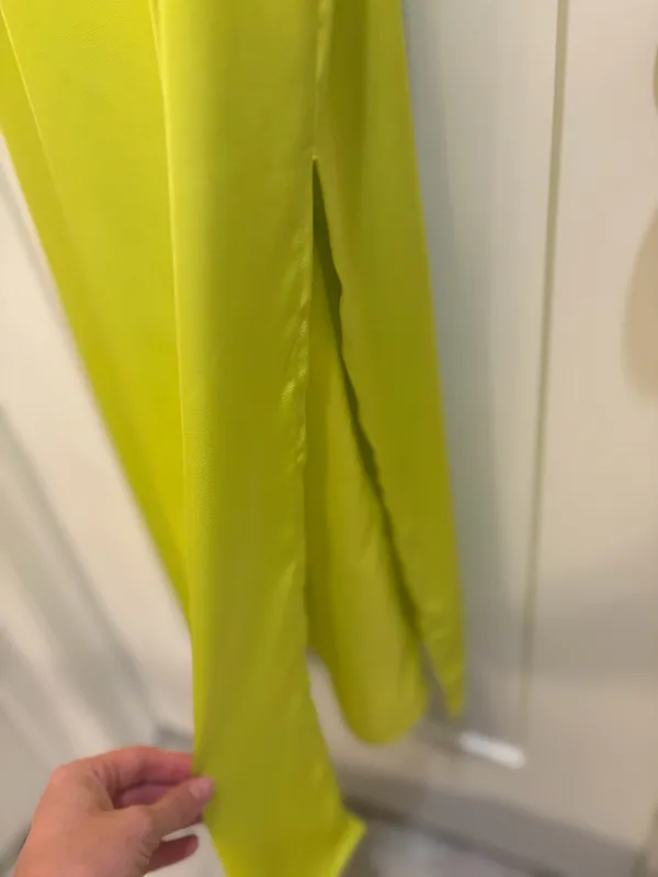 Boutique Lime Green FORE Dress - Image 6