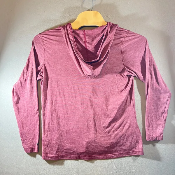 819 | Columbia Space Dye Full Zip Lightweight Hooded Jacket Pink Womens Large‎ - Image 2
