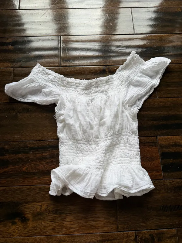 Abercrombie Flutter Sleeve Top - Image 2