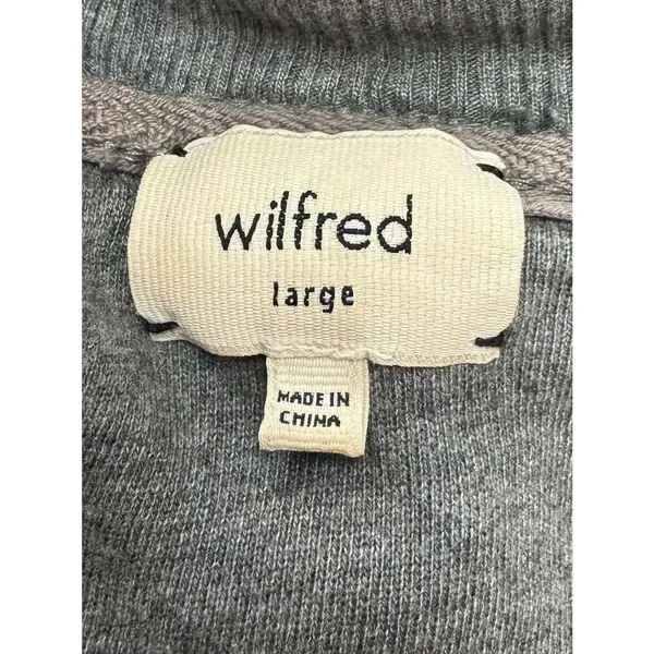Aritzia Wilfred Diderot Cocoon Cardigan Heather Gray Women’s Large - Image 4