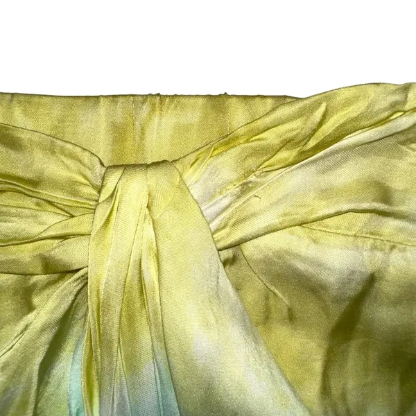 NWT Young Fabulous & Broke Savanna Yellow Satin Midi Skirt XS - Image 8