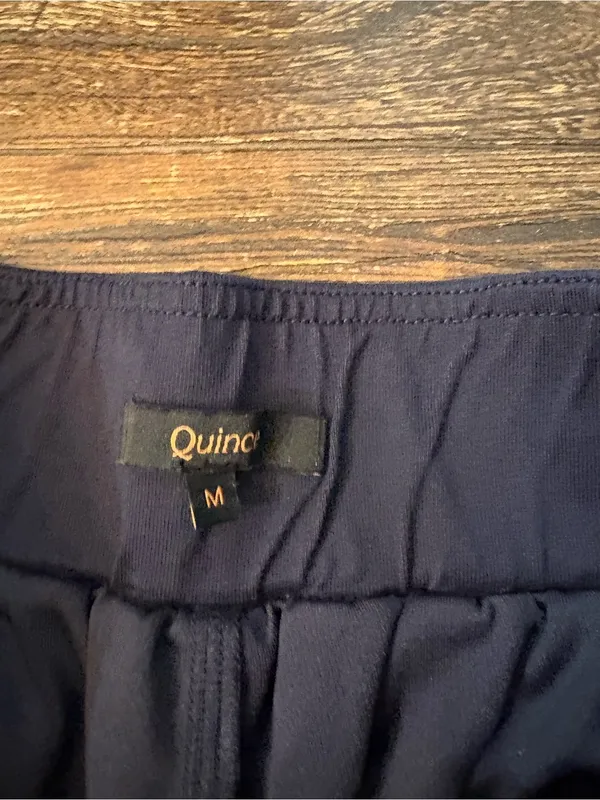 Quince Performance Skort Women Medium Navy Blue Active Tennis Golf - Image 6
