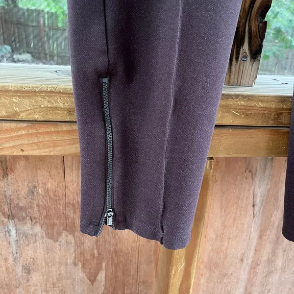 Athleta Women's Heathered Pintuck Pant Dark Brown Size S - Image 4